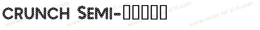 crunch Semi字体转换
